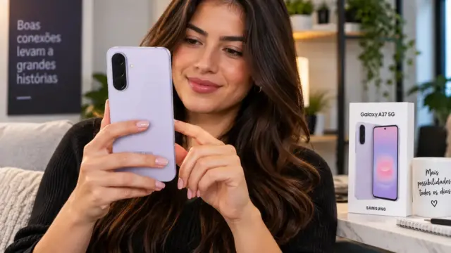Samsung Galaxy A37 5G 256GB é Bom? Review Completo, Câmera, Bateria e Vale a Pena?