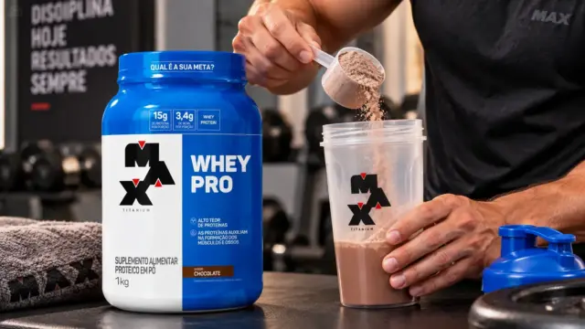 Whey Pro Max Titanium 1kg Chocolate é Bom? Review Completo, Tabela Nutricional e Vale a Pena?