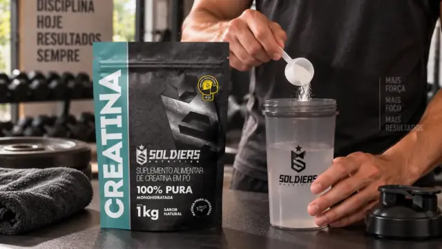 Creatina Soldiers Nutrition 1kg é Boa? Review Completo, Pureza, Rendimento e Vale a Pena?