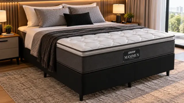 Cama Box Casal Gazin Maximus Molas Ensacadas é Boa? Review Completo e Vale a Pena?