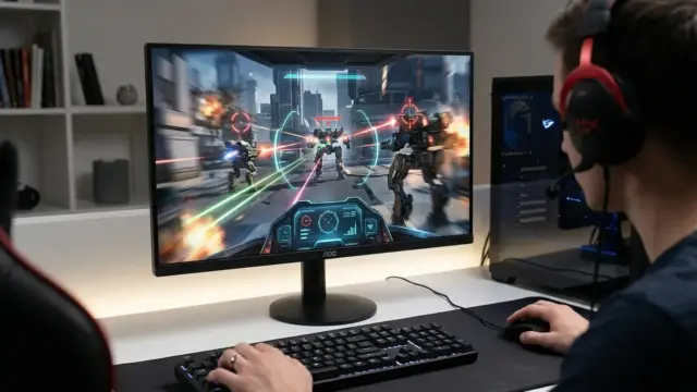 Monitor AOC 24B35HM2 24″ 100Hz 1ms é Bom? Review Completo e Vale a Pena?