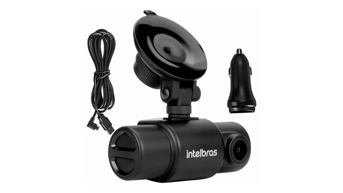 Intelbras DC 3201 completa com ventosa, cabo e adaptador veicular